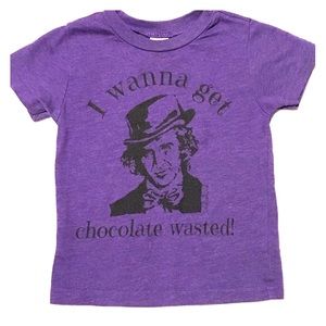 Small shop size 2t “I wanna get chocolate wasted”